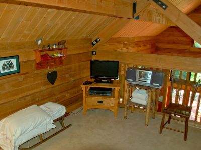 Loft with balcony