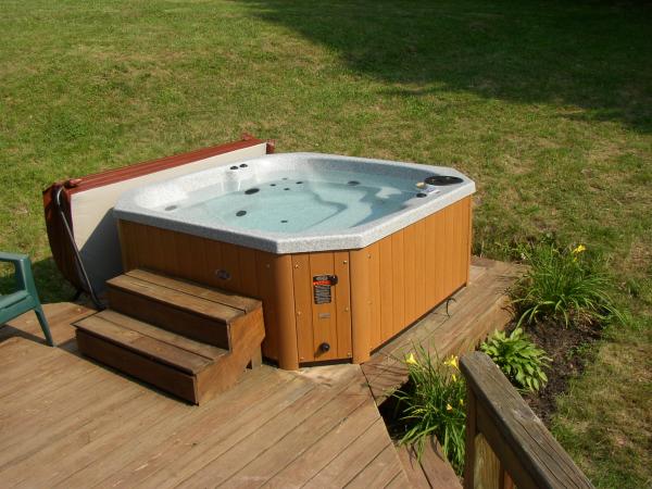 Hot Tub on deck