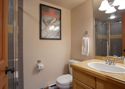 Whistler Chalet shower room