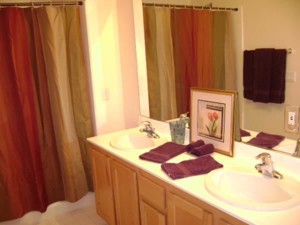 Master Bathroom with Dual Sinks