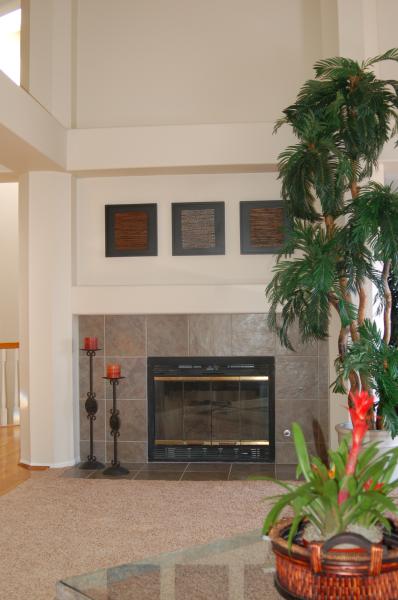 Cozy Fireplace in Living Room