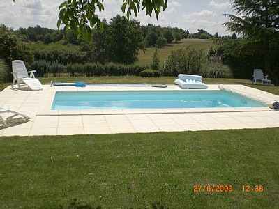 Private Pool with view of countryside