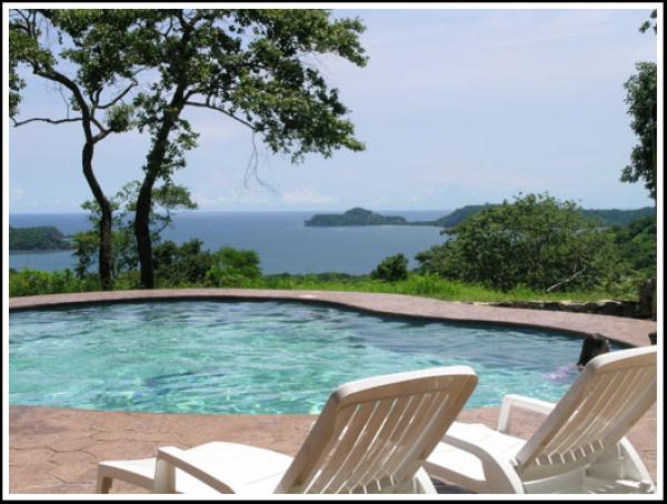 Ocean view from pool side
