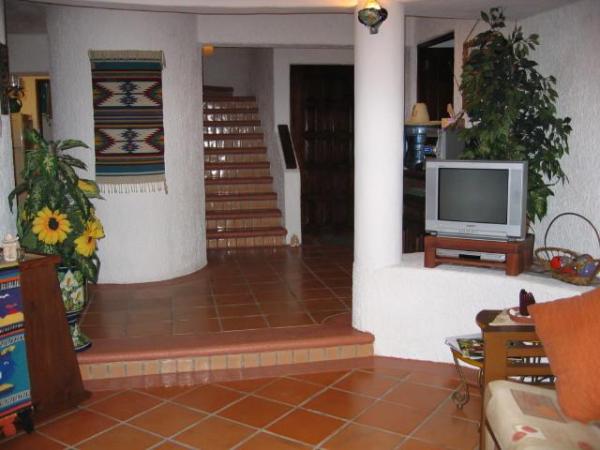 Living Room to Upstairs