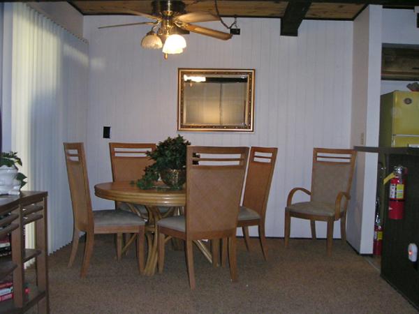 Dining room area