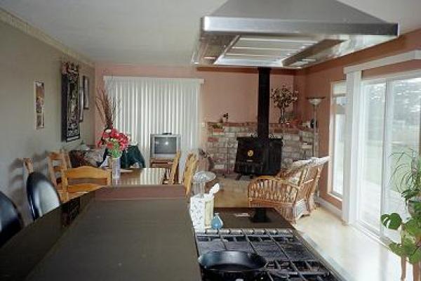 Kitchen and Family Room