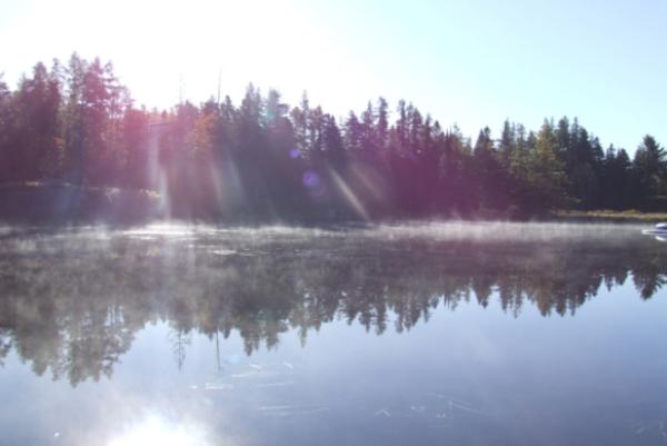 Lake view in Morning
