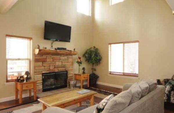 Living Room with Fireplace