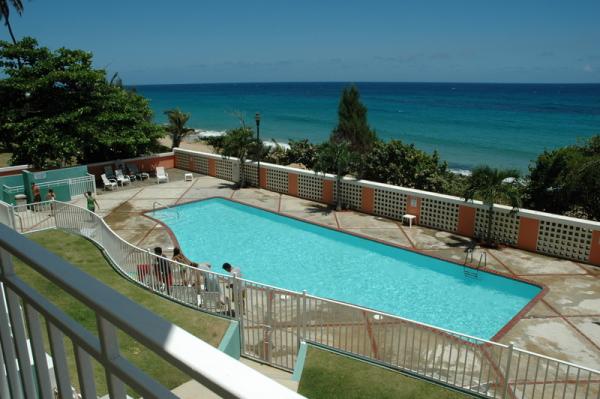 Large pool and Ocean from Balcony