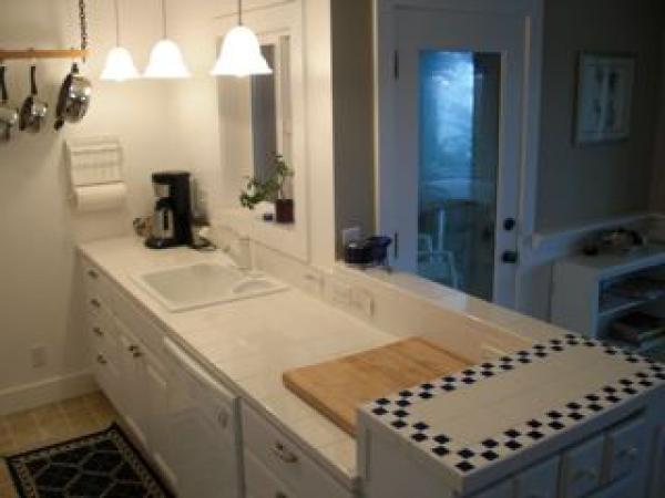 Kitchen and Door to Balcony - The Crow's Nest