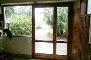 Entrance to garden