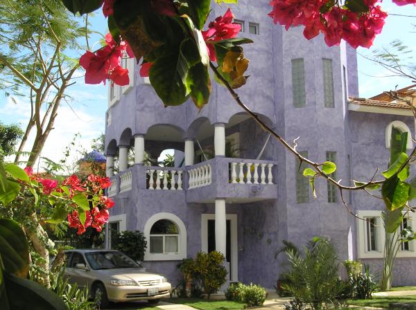 Exterior View of the White Partridge Villa