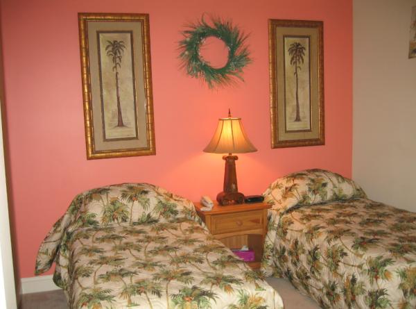 bedroom with adjoining bath