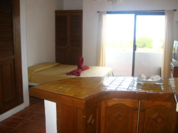 View of Bedroom from Kitchen