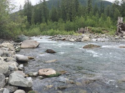 Glacier Springs scenic view of river