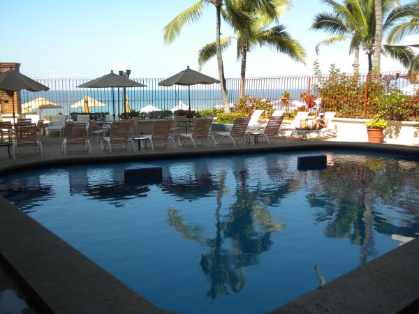 Swimming pool from ground level!