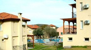 Bougainvillea Apartment complex with pool