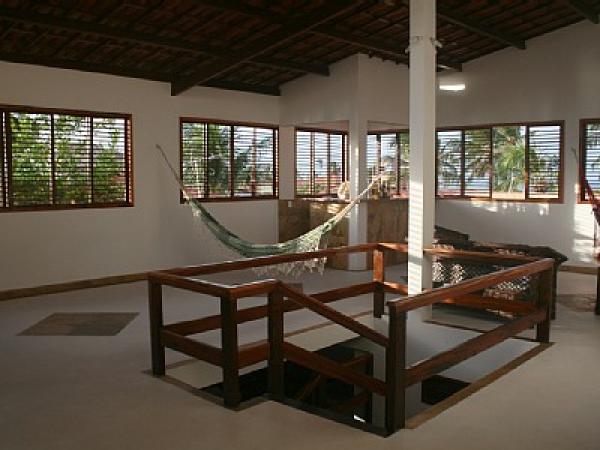 Lounge area with bar and great views