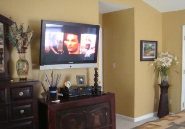 Master Bedroom with Flat Screen TV