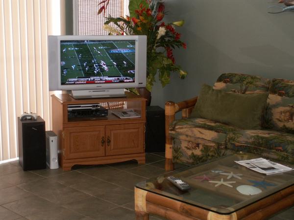 Living Room with ajacent deck 