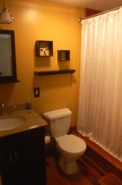 Jr. Master Bath with Tiger Wood Jacuzzi Tub