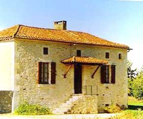 Cottage La Rivi&egrave;re de Perricard - front view