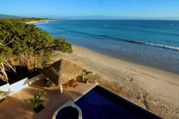 View of Pool from Balcony