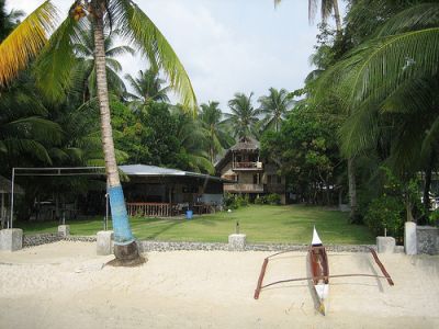 Villa Marguerita from Beach