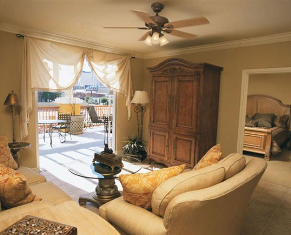 Living Room with Patio