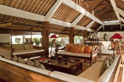 Dream River Villa Bali lounge area