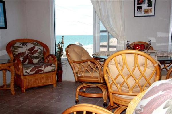 Inside Sitting Area with Outside View