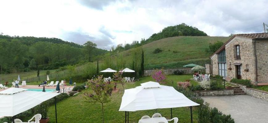 The cottage, view from  the main building