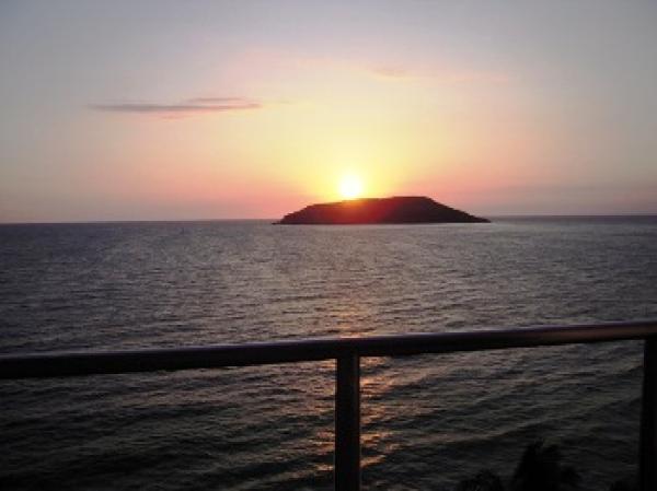 Ocean with Sunset View