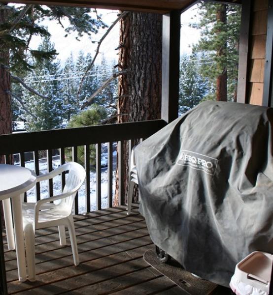 Electric BarBQue on Balcony