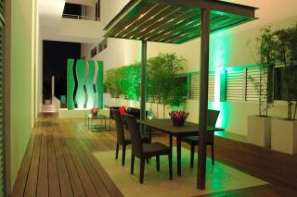 Solarium for quite Romantic Evening 