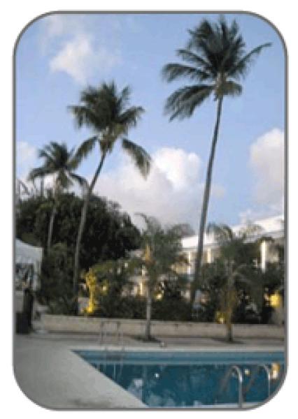 Private member's pool 5 minutes walk away.