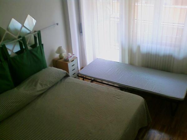Double Bed with Camp Bed