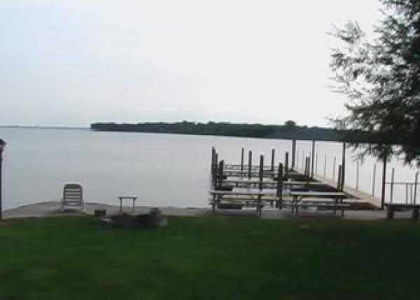 Boat Docks and View from lawn