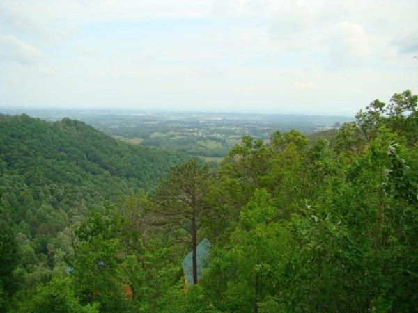 View on a sunny, hazy day . . .