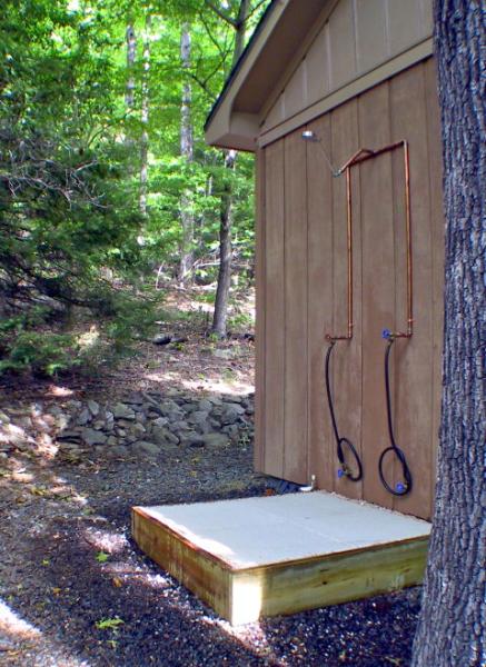 Outside Shower