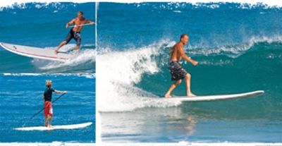 Surfing in Barbados