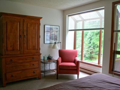 Bedroom 1 with view