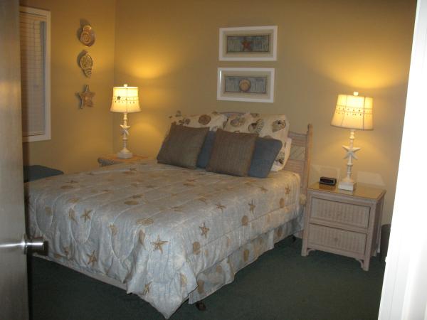 Second bedroom with queen bed