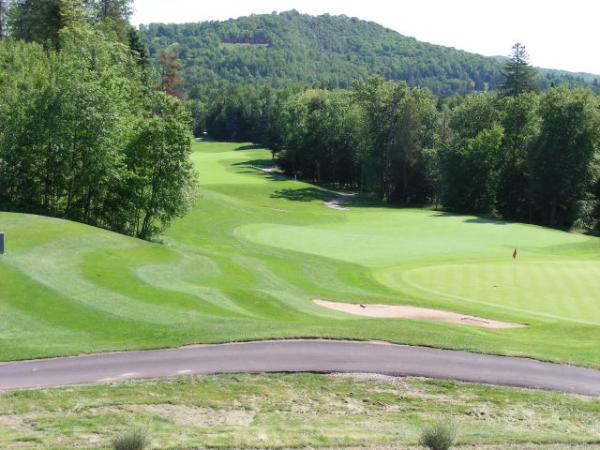 View from Deck of 18th Hole Green