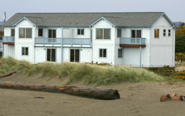 Beach Side of House