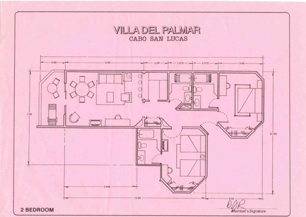 2 Bedroom Floor Plan