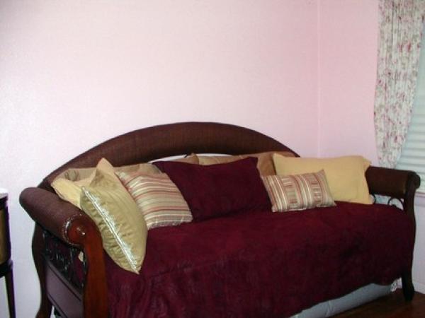 Pink Room Saigon Day Bed, two blow ups beds