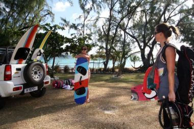 Water sports at Moonraker in Surfer's Bay 