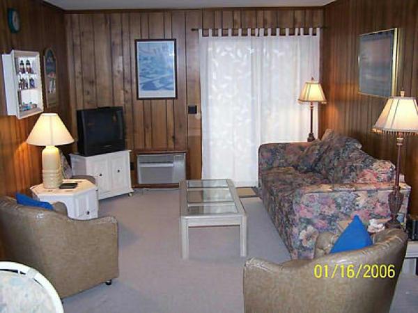 Living Area-Satellite TV w/DVD/VCR Player