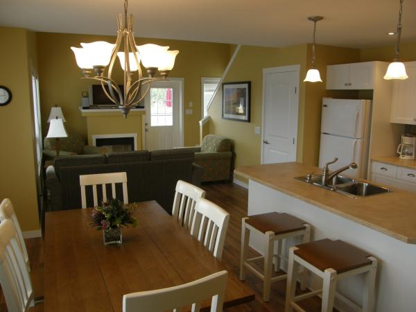 Dining Room and Living Area